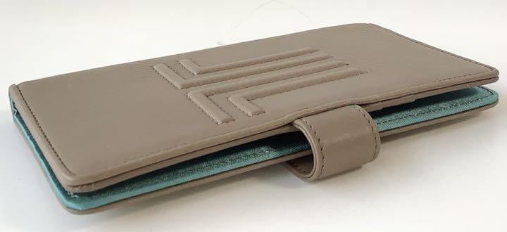 カテゴリー❒ 新品 エチューネル多機種対応手帳型スマホケース グレージュ exAwm-m22565468139 ランバンコレクション ブランド