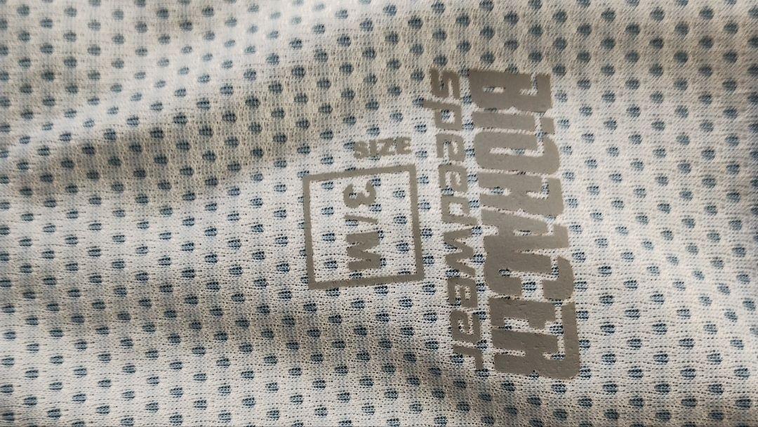 サイクリングジャージ 半袖 青と茶色
