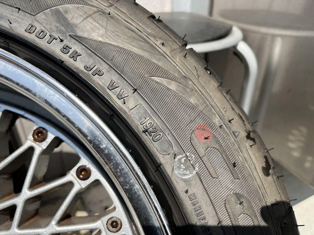 15インチ SSR リバースメッシュ 当時物