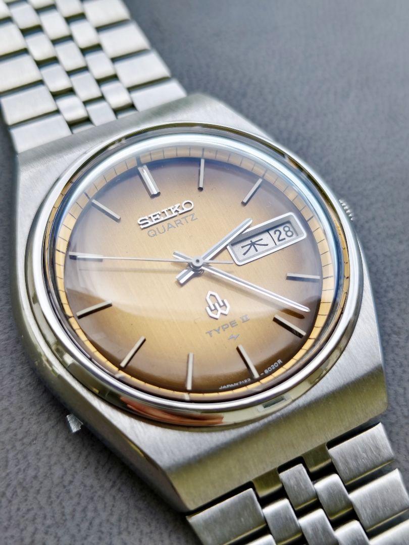 1979年ーセイコータイプ 2 美しい製品 傷のないガラス 1977年ーセイコータイプ 2 美しい製品 傷のないガラス - メルカリ