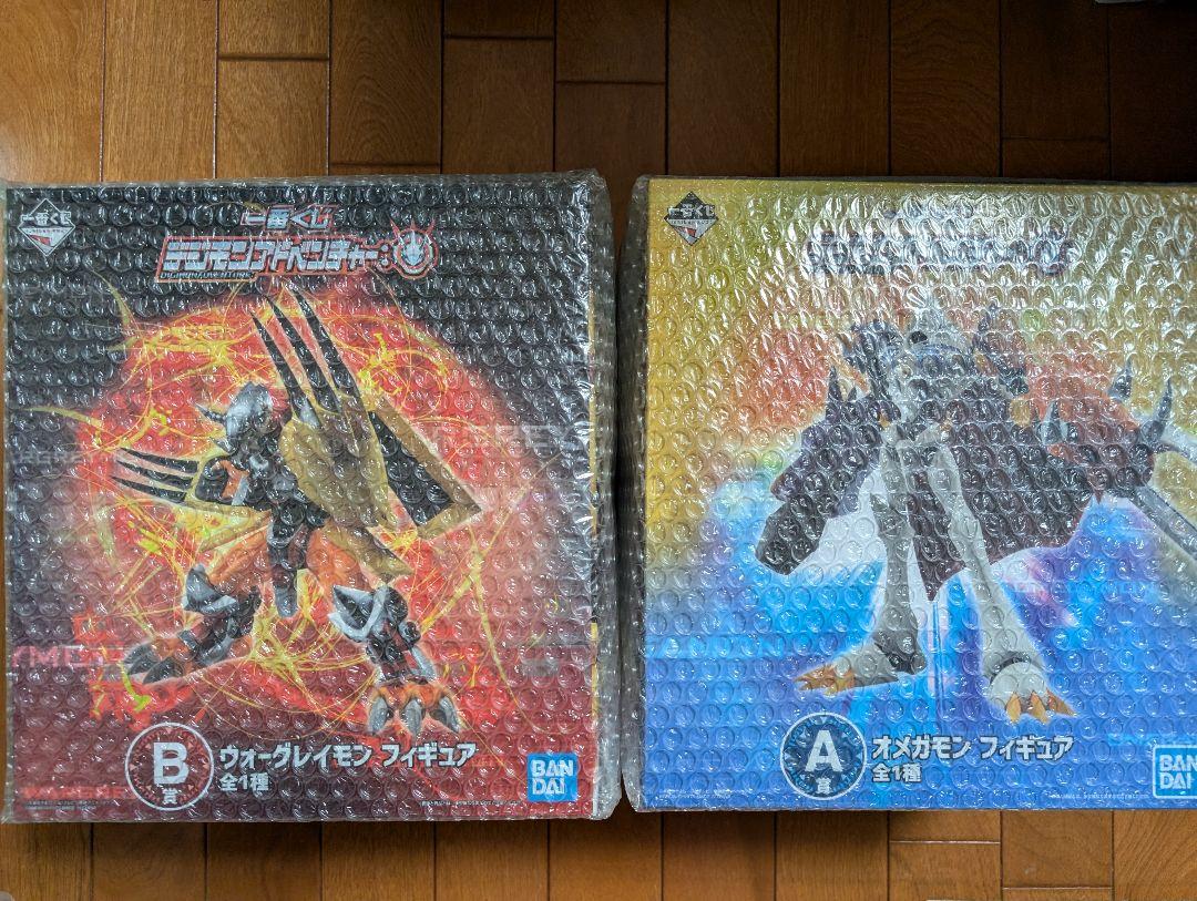 一番くじ デジモンアドベンチャー オメガモン ウォーグレイモン
