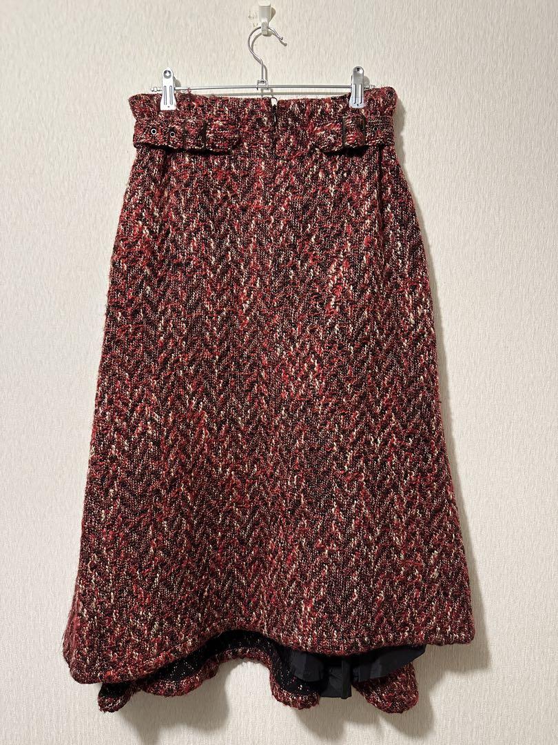 Yohji Yamamoto Jacquard Skirt