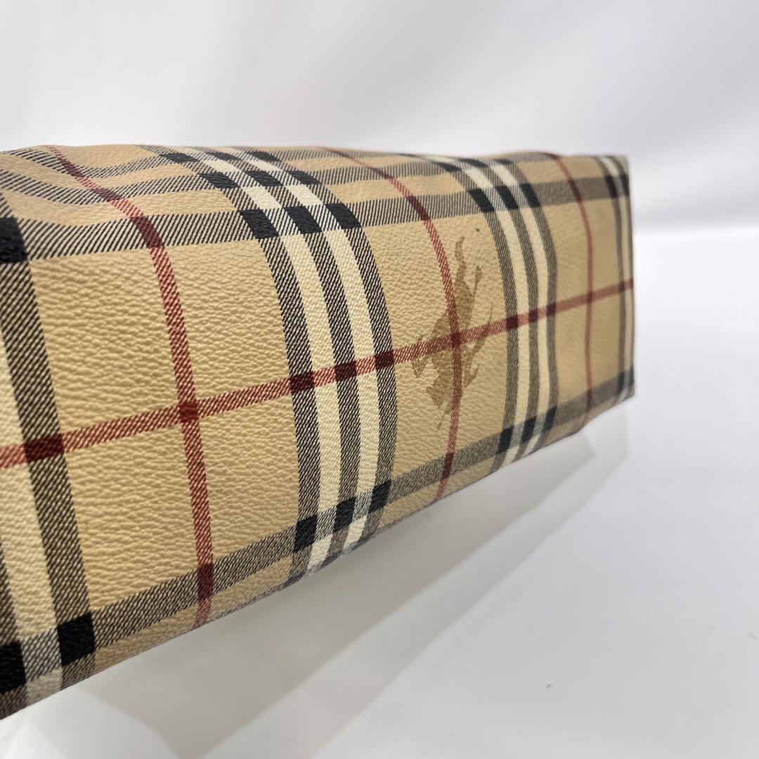 BURBERRY バーバリー ノバチェック シャドーホース トートバッグ