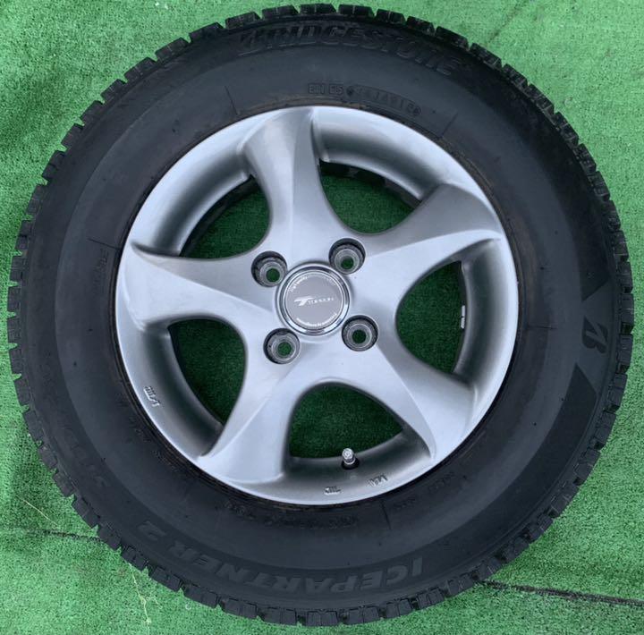 ・オートバ 155 4穴スタッドレス2018年4本 rFt8k-m22569725079 80R13×4.5PCD100 ❒れございま