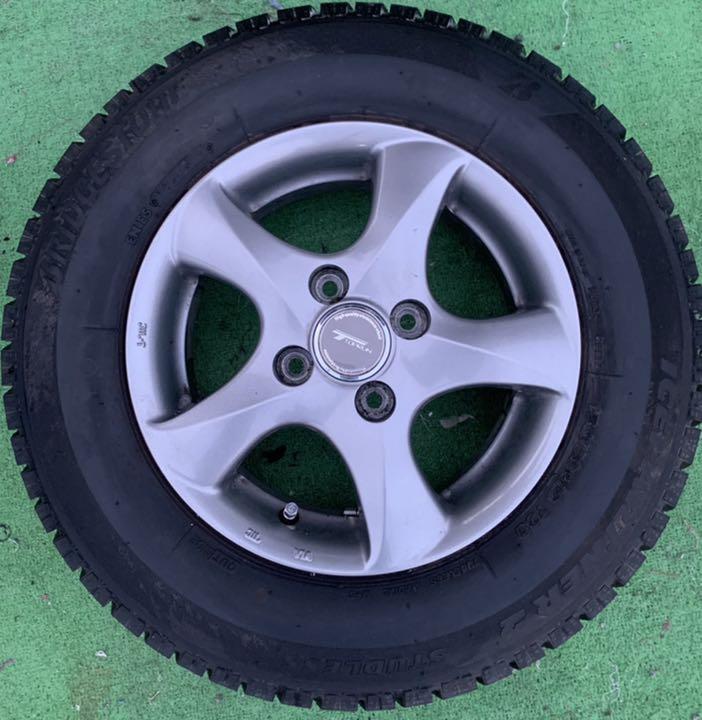 ・オートバ 155 4穴スタッドレス2018年4本 rFt8k-m22569725079 80R13×4.5PCD100 ❒れございま