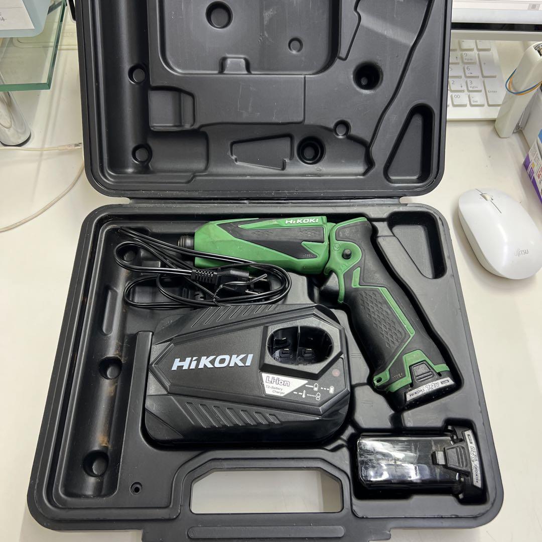 HiKOKI 電動ドライバー WH7DL バッテリー 充電器付き