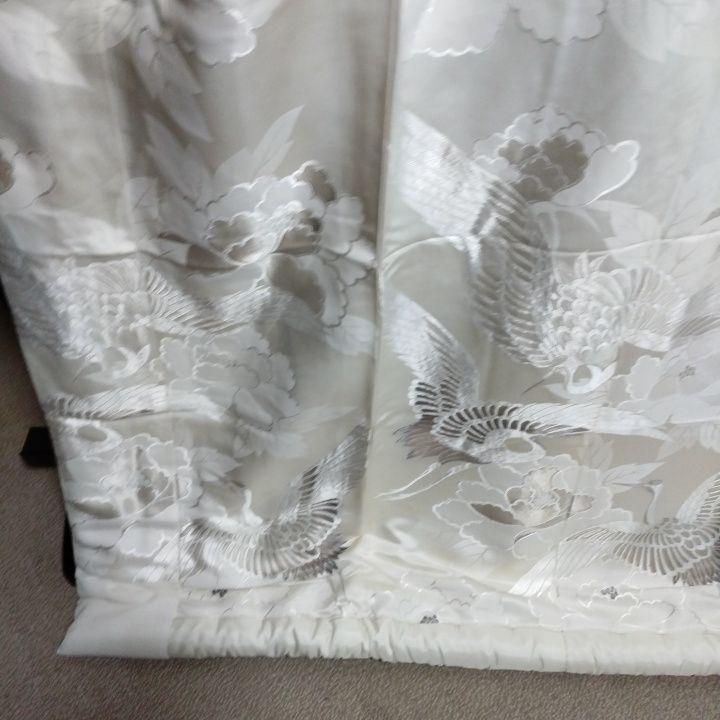 打ち掛け柄にブラチナ色F