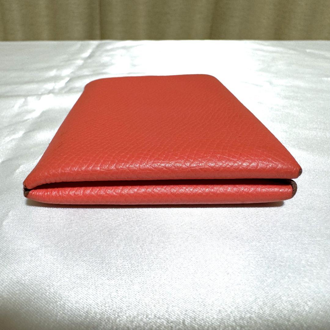 送料無料 美品 エルメス カルヴィ ヴォーエプソン 名刺入れ M003 画像3