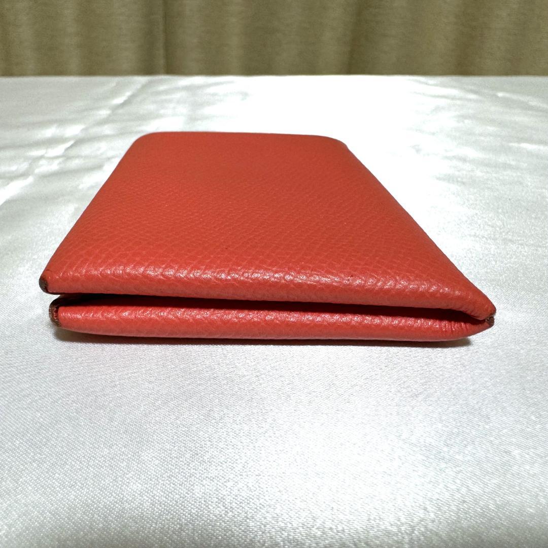 送料無料 美品 エルメス カルヴィ ヴォーエプソン 名刺入れ M003 画像4