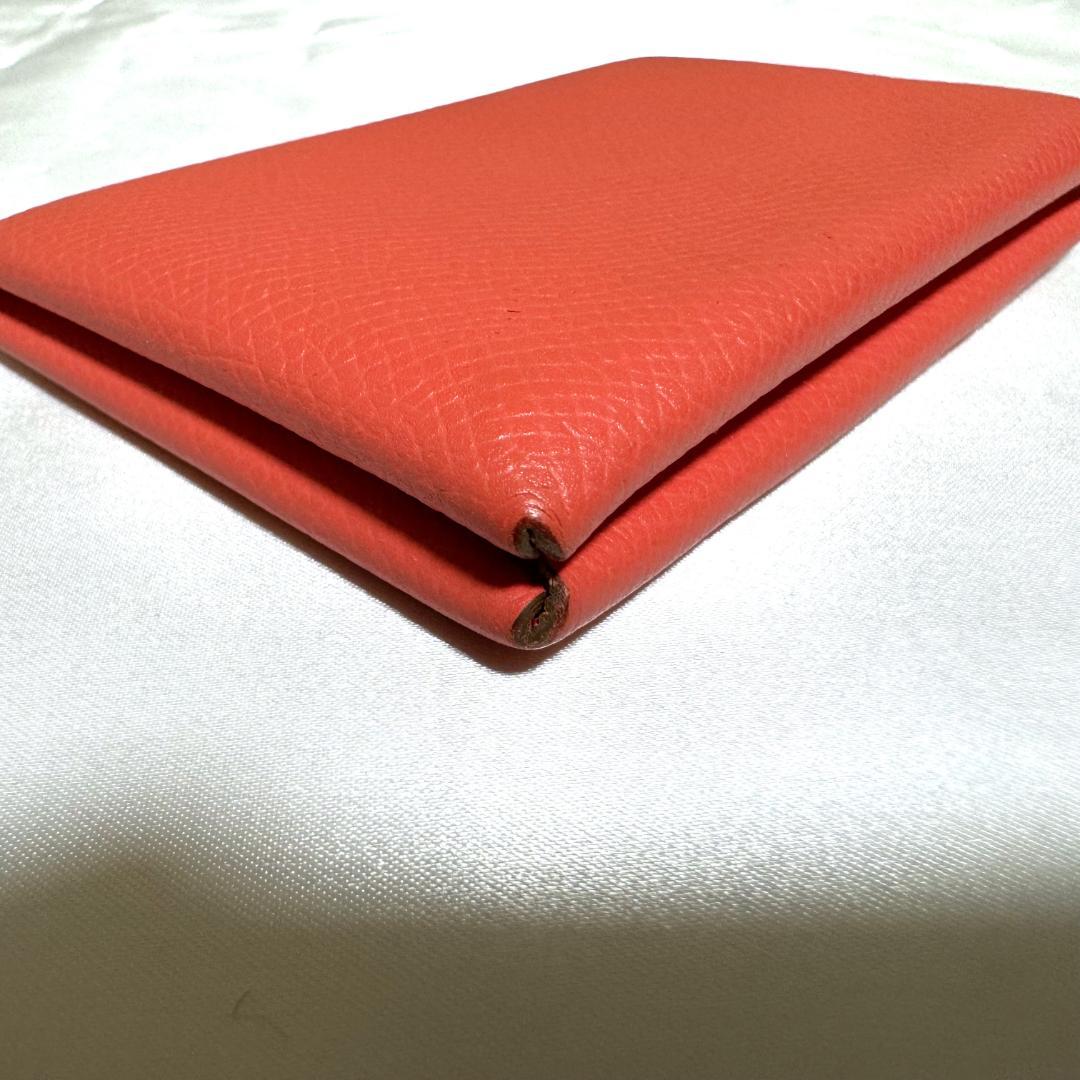 送料無料 美品 エルメス カルヴィ ヴォーエプソン 名刺入れ M003 画像9