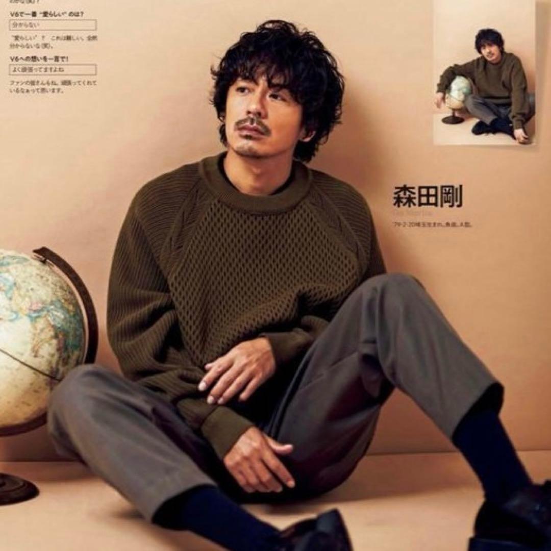 YASHIKI ヤシキ　DONTEN KNIT OLIVE 1