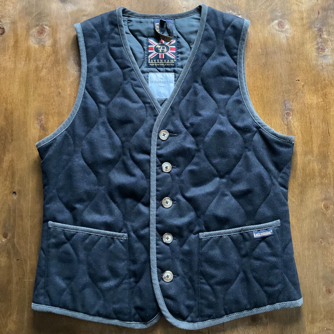 LAVENHAM X THE FOURNESS - QUILTING VESTM LAVENHAM