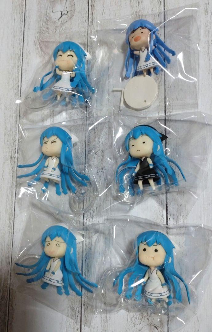 イカ娘 ミニフィギュア 17体セット