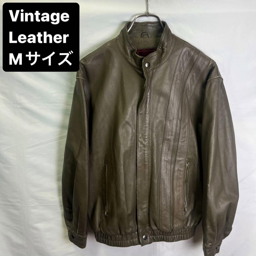 春夏新作モデル vintage A-2 レザー フライトジャケット 深水光太 ショート丈 短 ジャケット・アウター