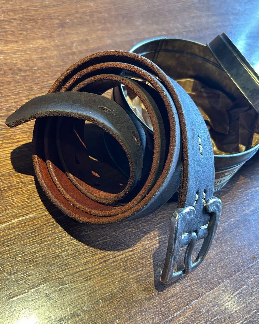 【美品】Vintage Works DH5536・茶芯・ベルト　37/94