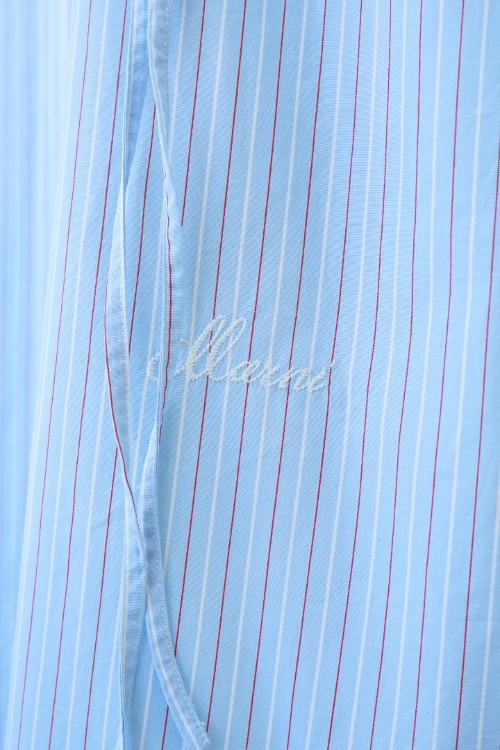 22SS MARNI マルニ オーバー ストライプ シャツ ワンピース 画像8