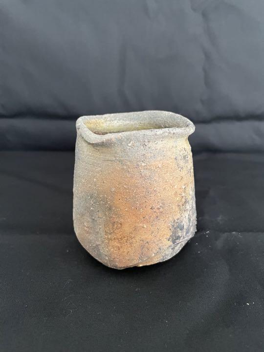 【新品・未使用】備前焼　ぐい呑①
