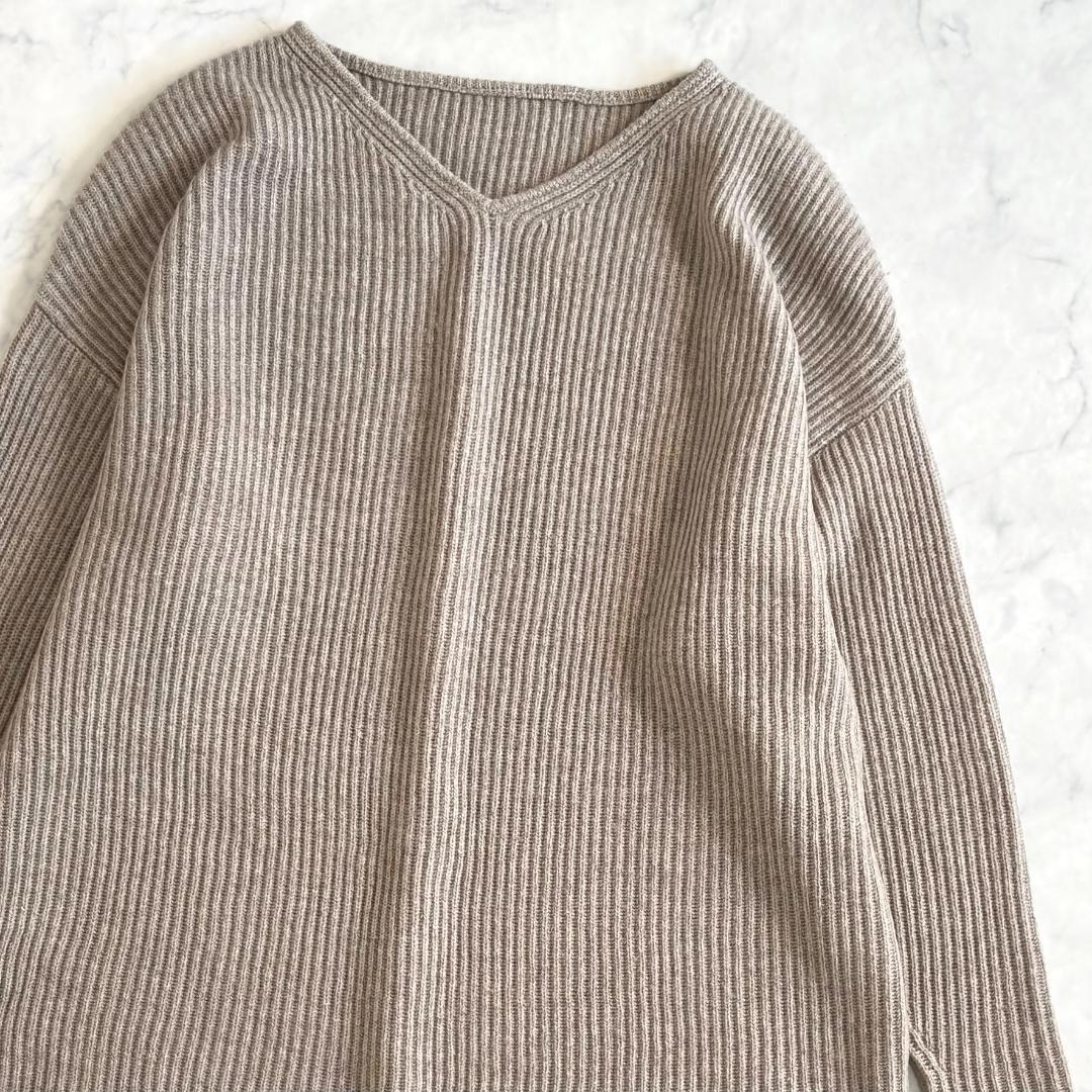セット 2点エストネーション ウールカシミヤハイネックニット