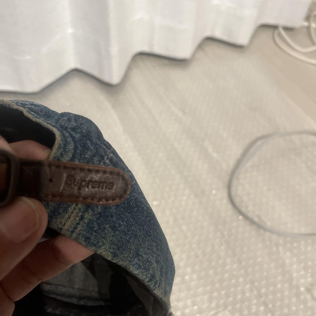 シュプリームsupreme box logo denim cap