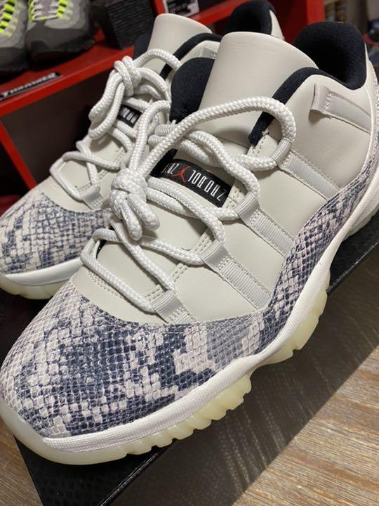 NIKE Air Jordan 11 snake スネーク ライトボーン　low