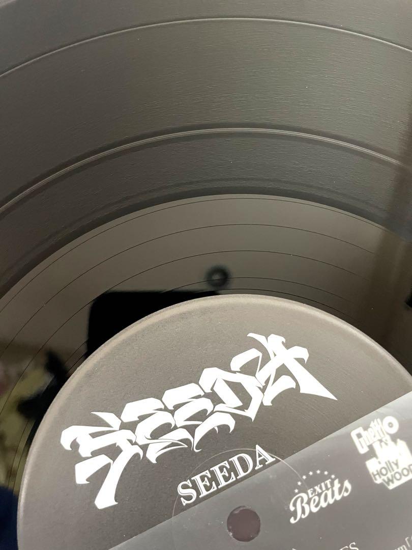SEEDA 花と雨 REMIX レコード LP アナログ 希少 ステッカー付き