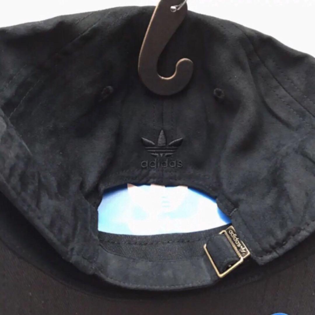 【新品】 アディダス キャップ USA スエード 帽子 ハット 黒