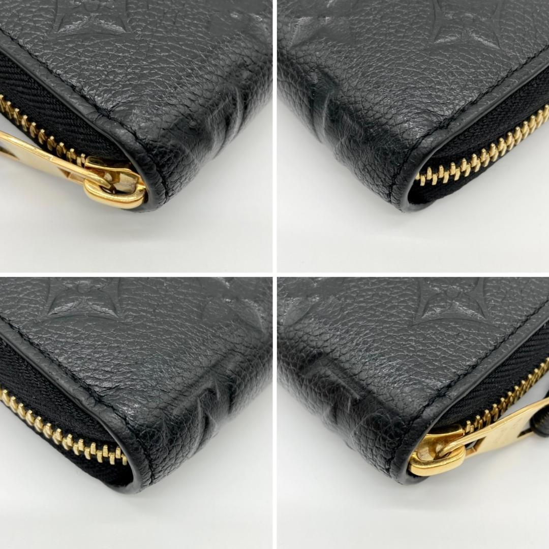 ルイヴィトン アンプラント ジッピー ウォレット ノワール 長財布 240