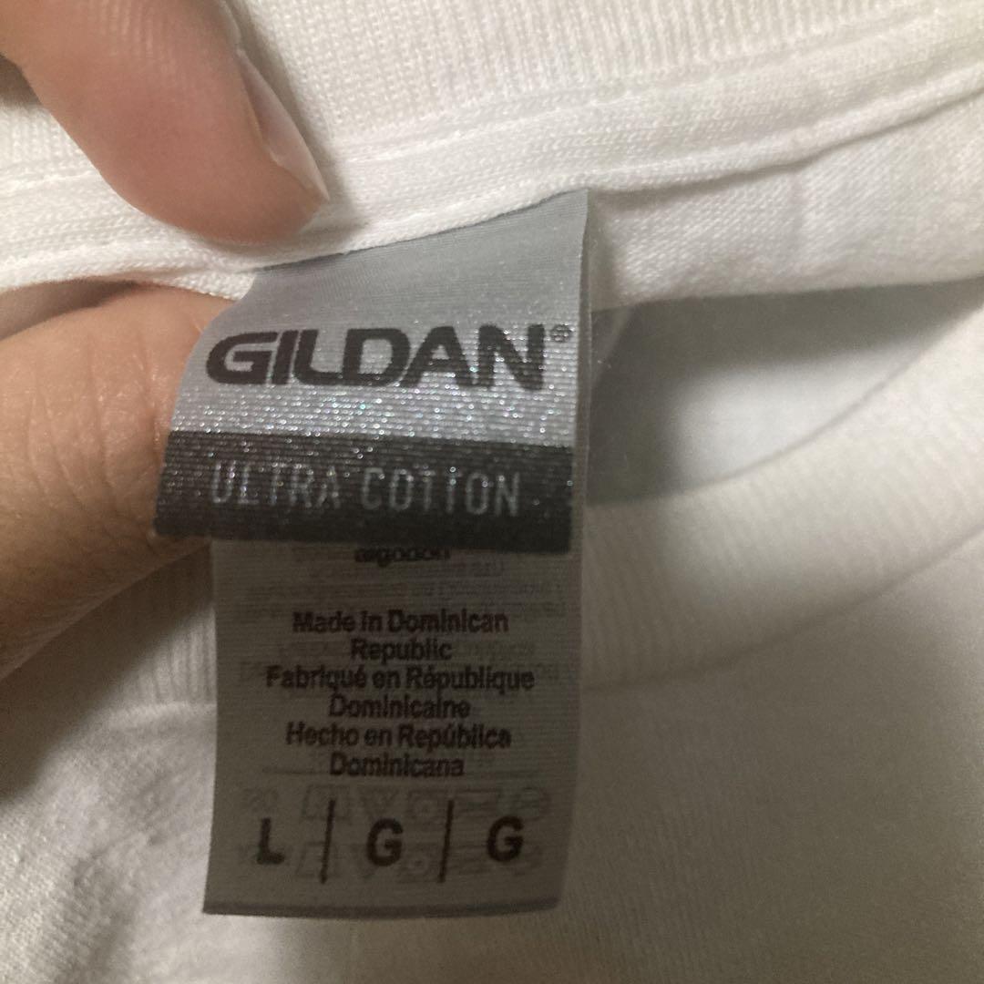GILDAN SHADOWS 限定Tシャツ Lサイズ ホワイト