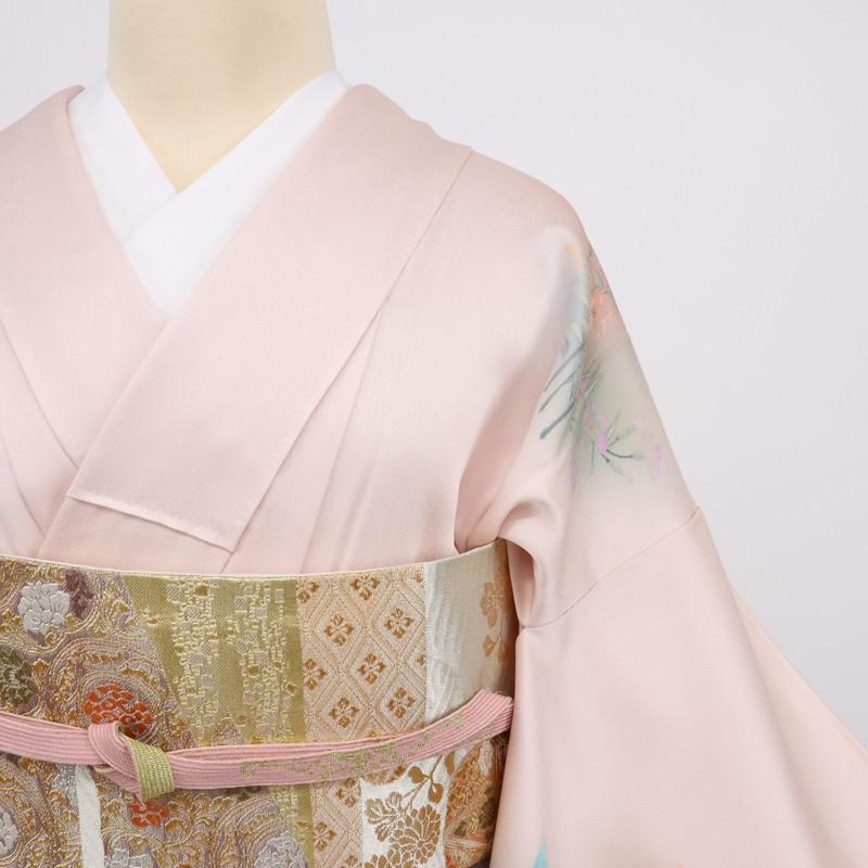オープニング 大放出セール 訪問着 単衣】着物 牡丹の花模様 メルカリ - 25S15 正絹 ピンク 着物・浴衣