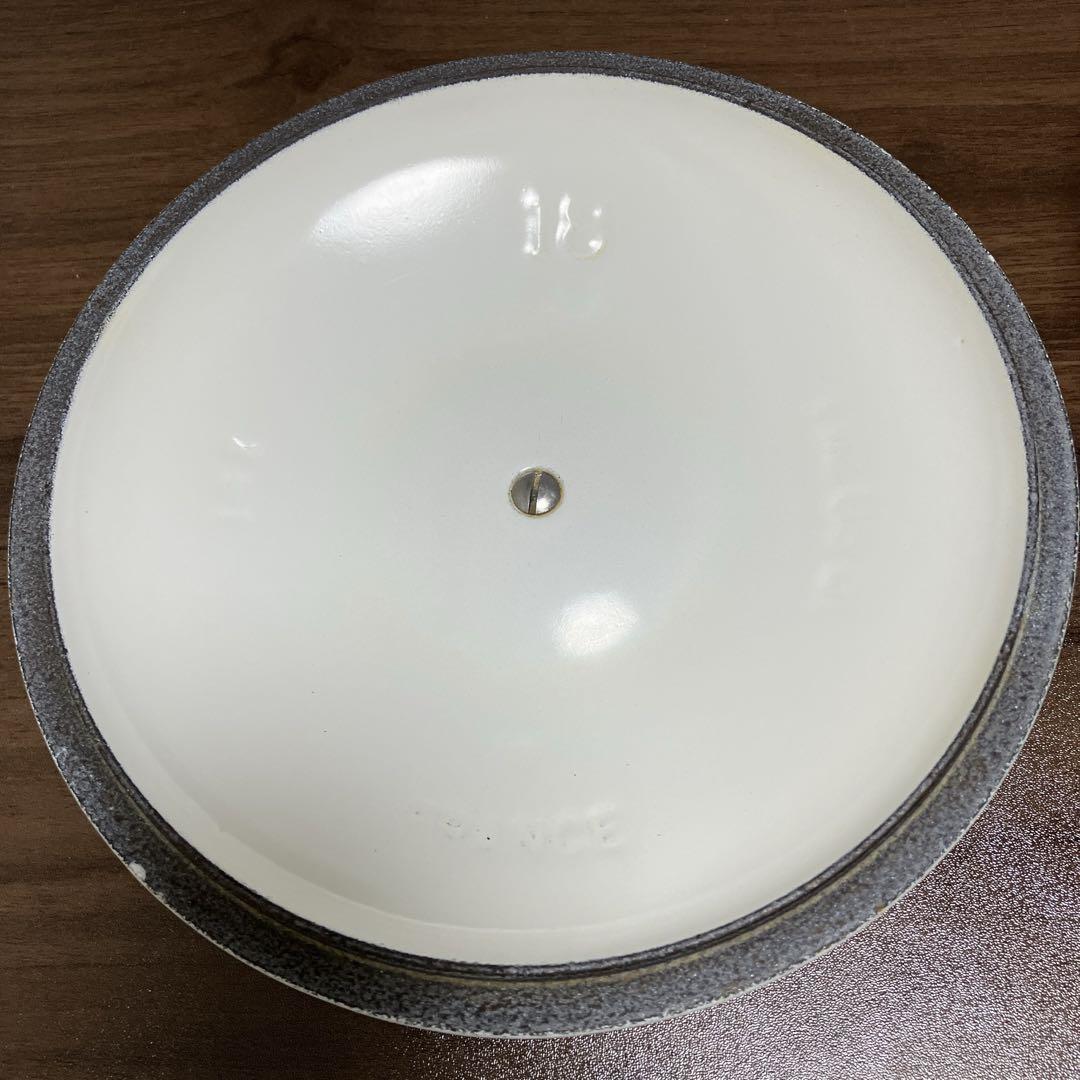 【廃盤・レア】ル・クルーゼ 18cm ソースパン　ホワイト