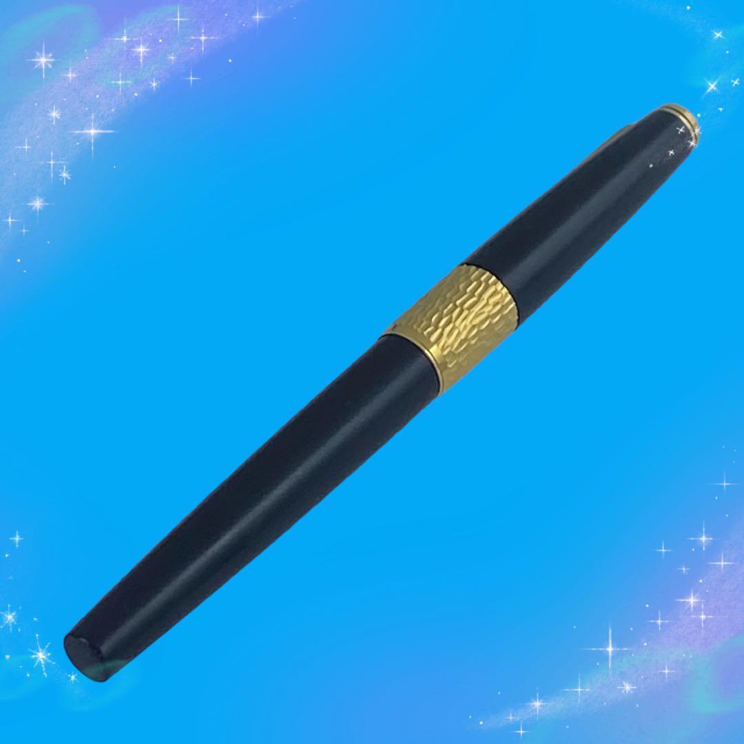 パイロット　グランディー　ペン先18K  18金　万年筆　ブラックインク 1