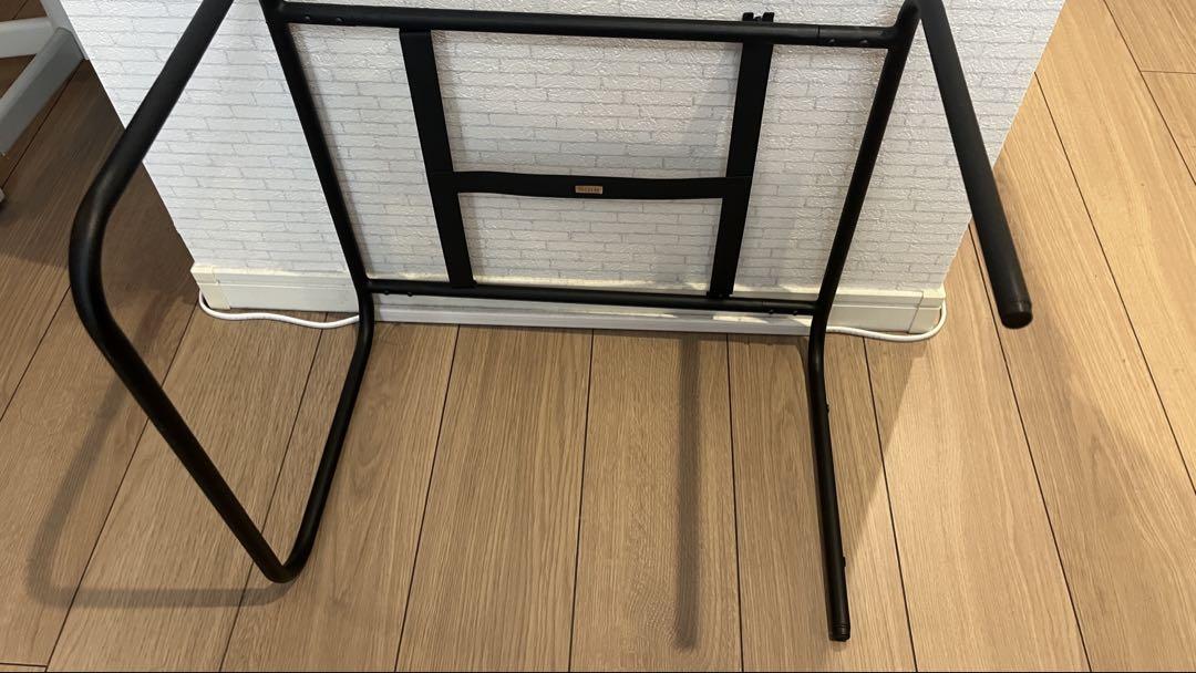 廃盤【無印良品 MUJI】スチールトレースタンド タモ材 木製
