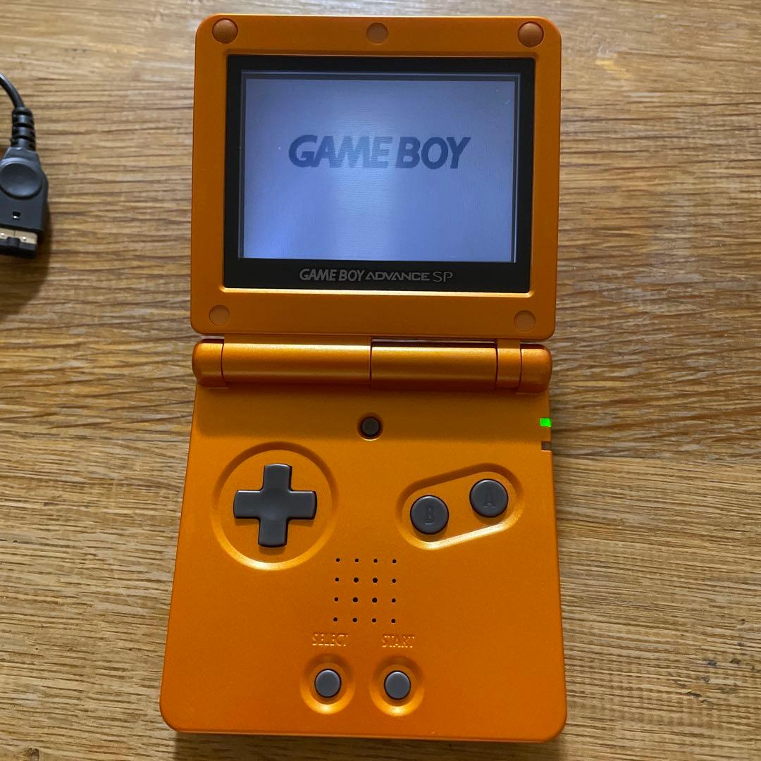 a283 ゲームボーイアドバンス SP アチャモオレンジ 充電器付き a283 ゲームボーイアドバンス SP アチャモオレンジ 充電器付き