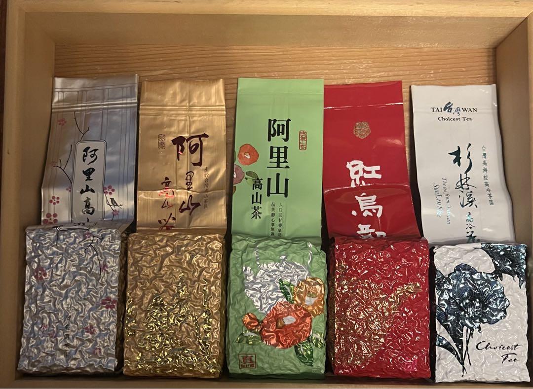 台湾茶 阿里山凍頂烏龍茶 金萱烏龍茶 150gx10 （台湾茶 阿里山凍