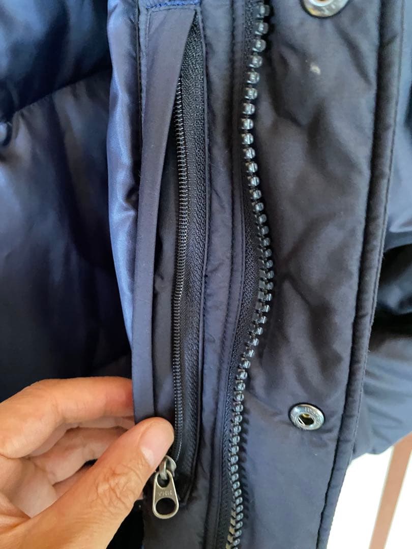 AIGLE ネイビー ロングダウンジャケット AIGLE ネイビー ロングダウンジャケット