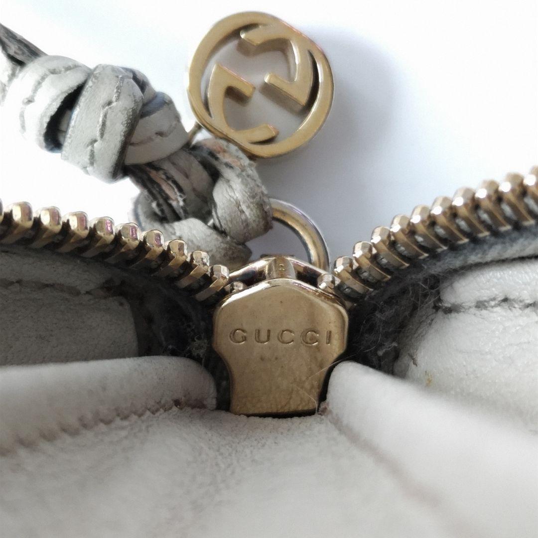 グッチGUCCI財布 長財布 ラウンドファスナー グッチシマ