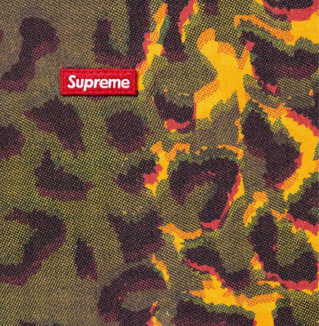 新品 Supreme Small Box L/S Tee Cheetah