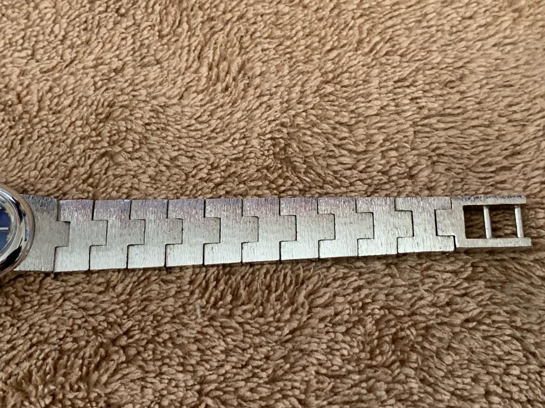 RADO ラドー ネイビー 手巻き レディース 腕時計 ヴィンテージ