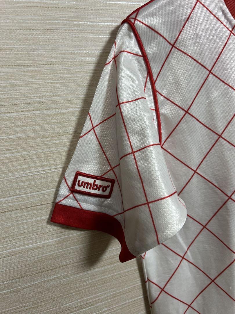 80s UMBRO ゲームシャツ　サッカーシャツ　Tシャツ　ビンテージ