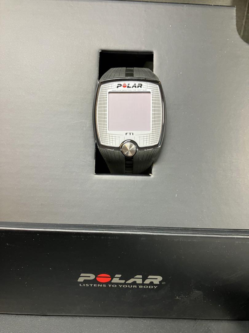 ポラールPOLAR 心拍計 FT1 腕時計 胸ベルト 取説 箱付き 新品未