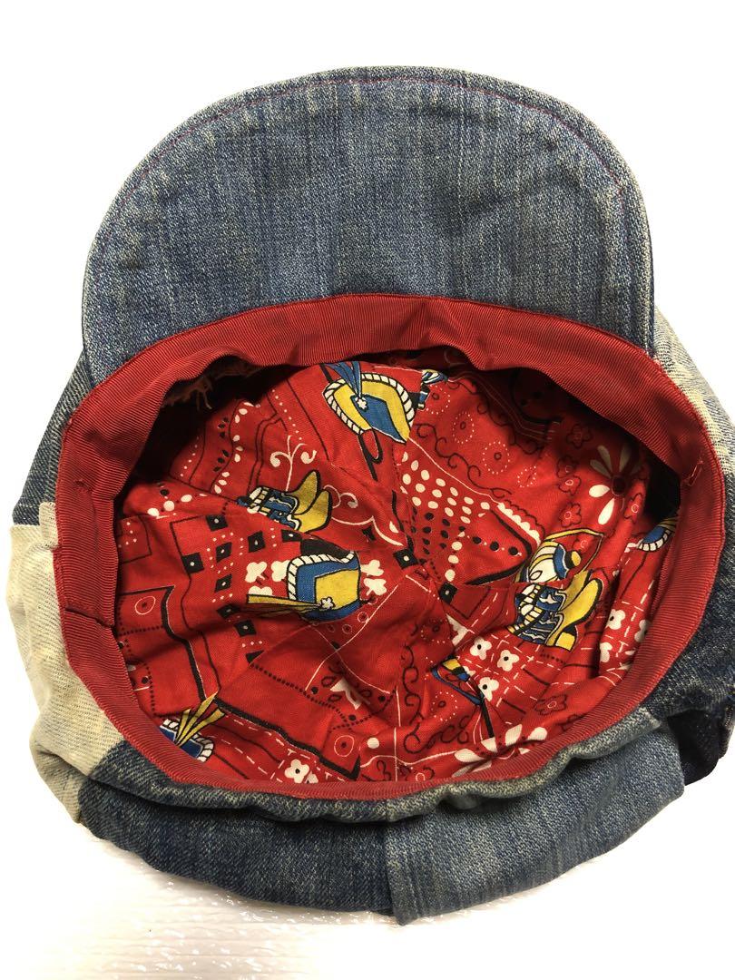 【vintage】60's 70's キャスケット ハンドメイド ヒッピー vintage】60's 70's キャスケット ハンドメイド ヒッピー 帽子