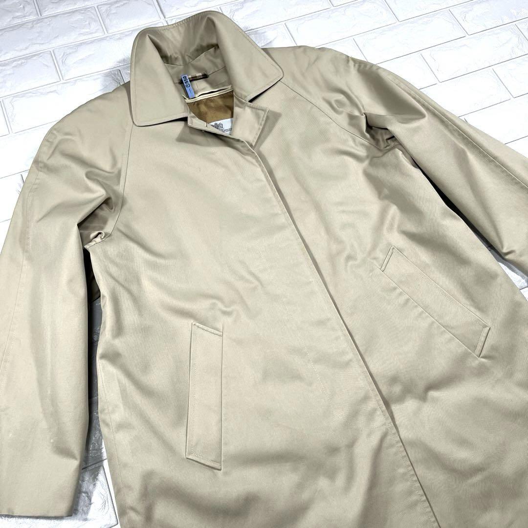 アクアスキュータム 美品 M ロングコート ライナー付 クリーニング済 ベージュ