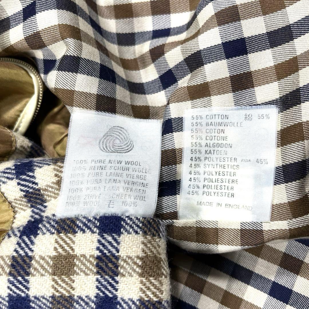 アクアスキュータム 美品 M ロングコート ライナー付 クリーニング済 ベージュ