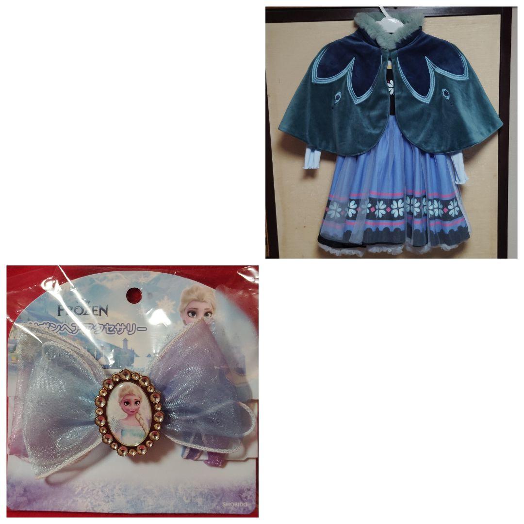 110 Littc FLAP! ディズニー エルサ チュールワンピセット110cm Disney