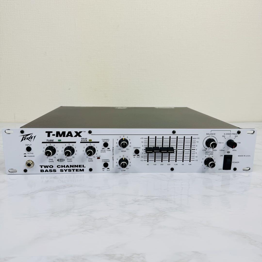 PEAVEY　T-MAX　TWO CHANNEL BASS SYSTEM　アンプ