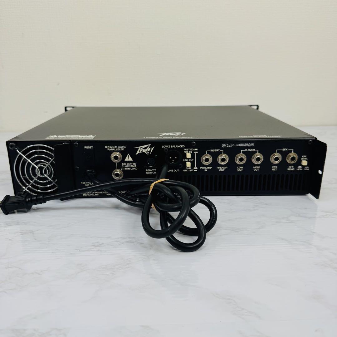 PEAVEY　T-MAX　TWO CHANNEL BASS SYSTEM　アンプ
