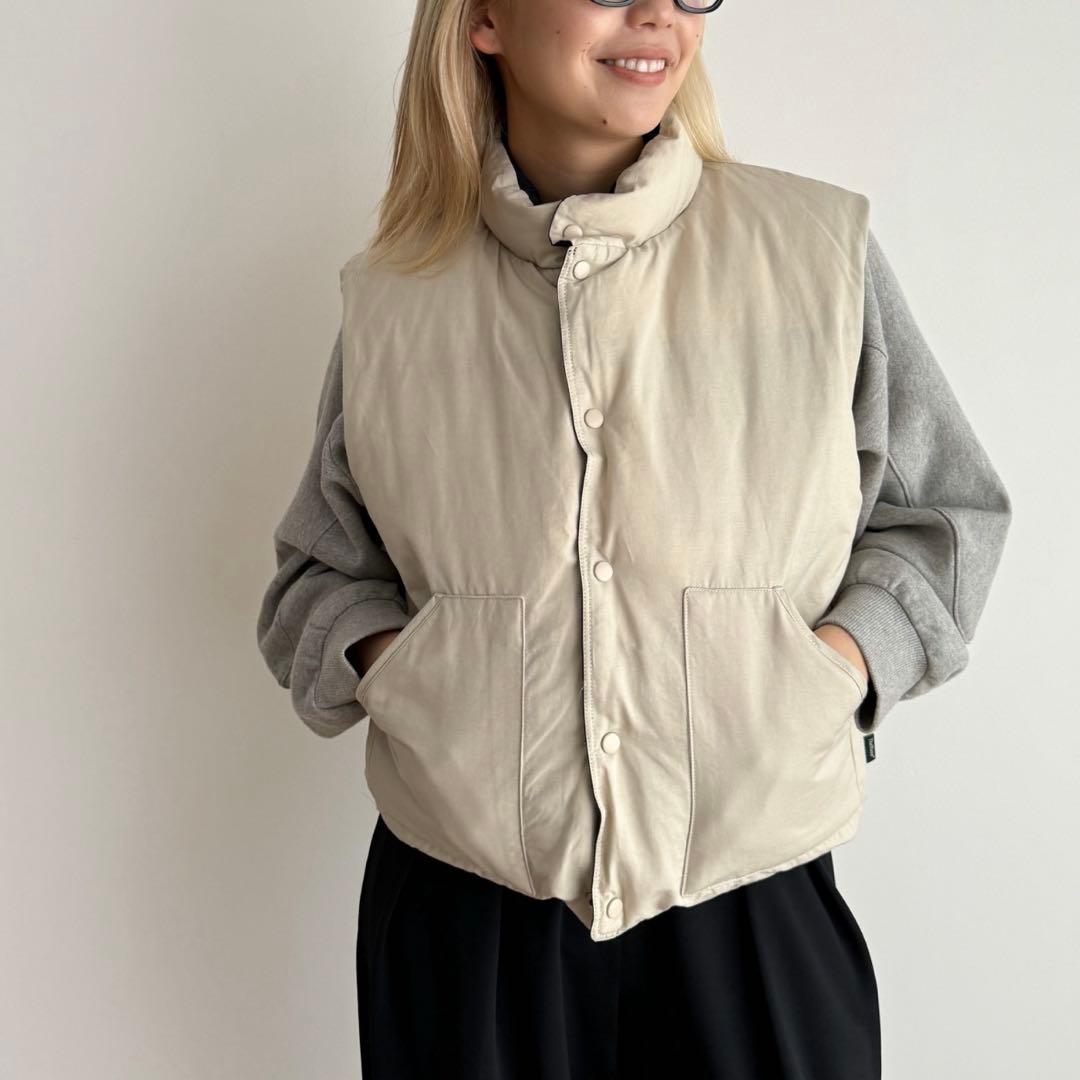 The PePPer リバーシブルコンパクトダウンベスト The PePPer リバーシブルコンパクトダウンベスト