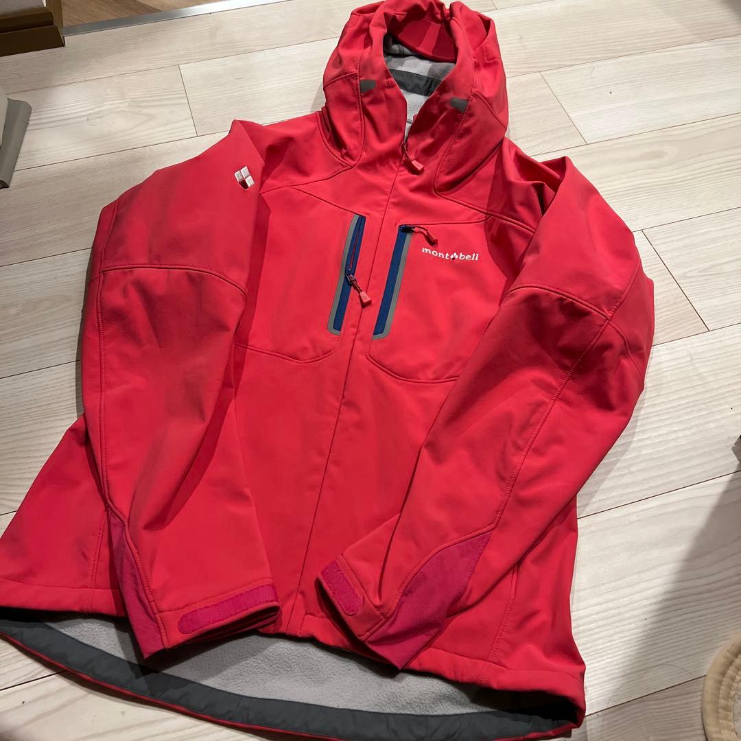 mont-bell レインジャケット Mサイズ ピンクmontbell