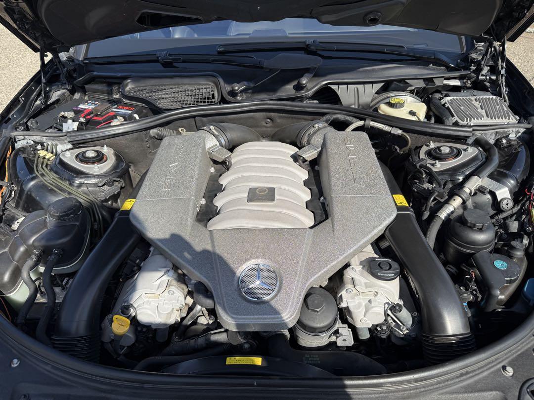 超希少⭐︎本物ベンツCL6.3AMG W216 ブラックメタ　AA評価4.5