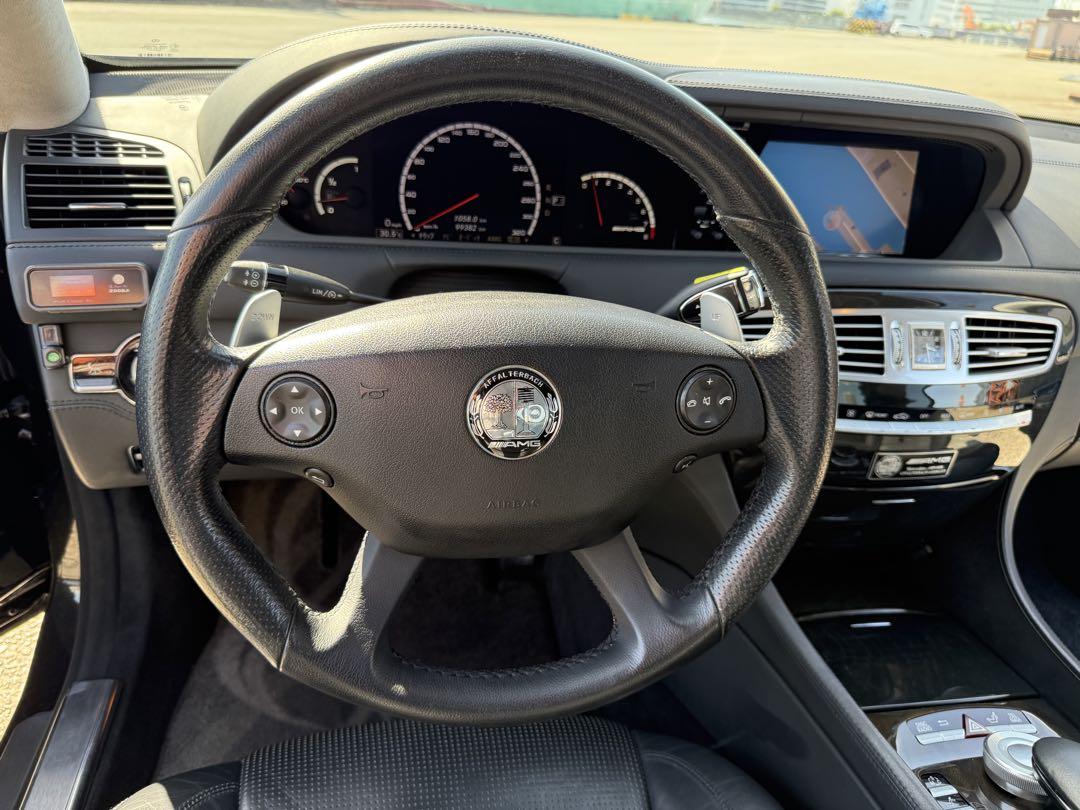 超希少⭐︎本物ベンツCL6.3AMG W216 ブラックメタ　AA評価4.5